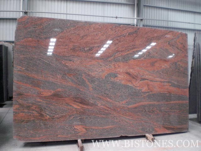 Multicolor Red China Slabs